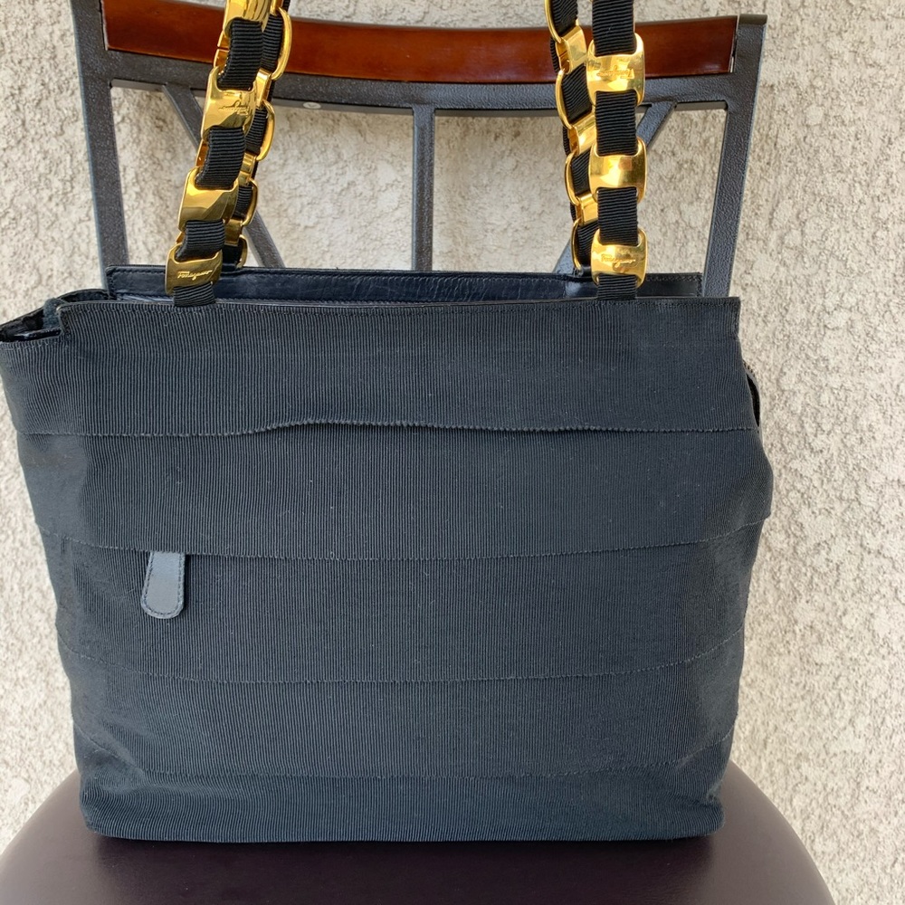Authentic Salvatore Ferragamo Shoulder Bag
